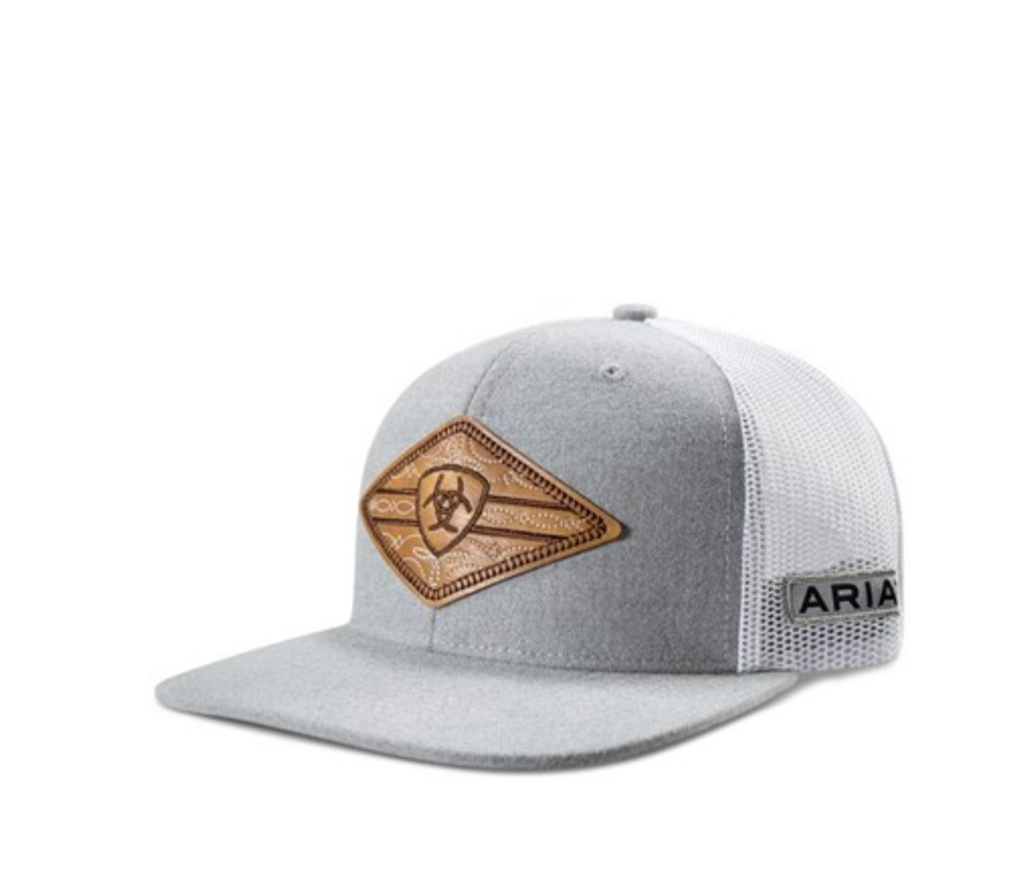 Ariat Grey Diamond Boot Stitch Cap A300097006