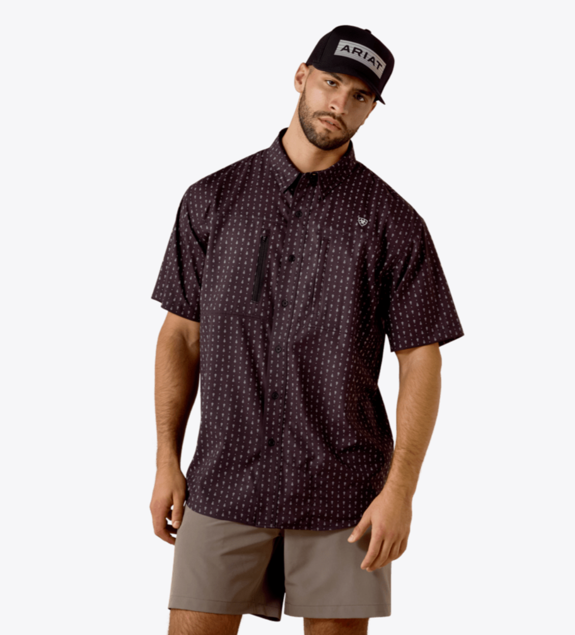Ariat Men's Printed VentTEK Short Sleeve Shirt 10073431