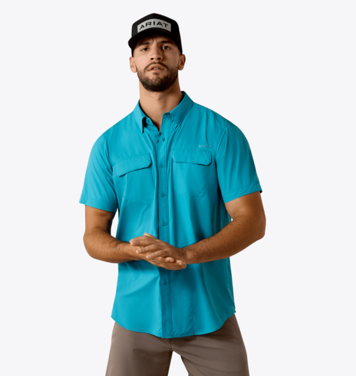 Ariat Men's VentTEK Blue Moon Outbound Short Sleeve Shirt 10073464