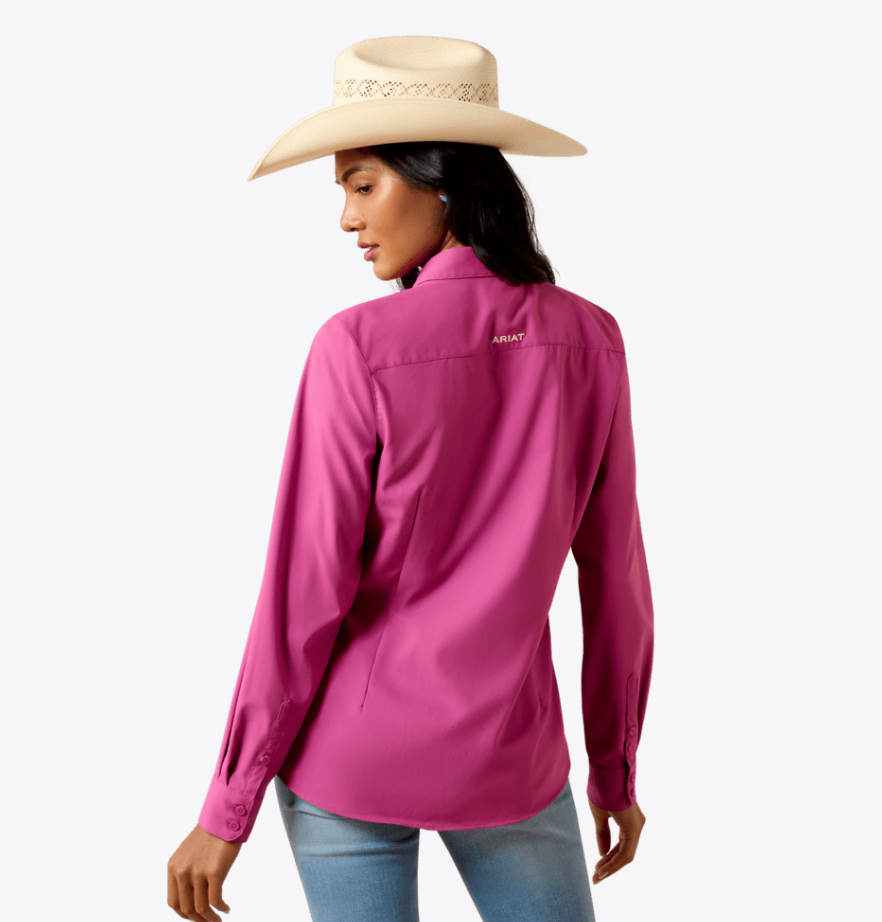 Ariat Women's Kirby Pro Rose Sorbet Long Sleeve Shirt 10073654
