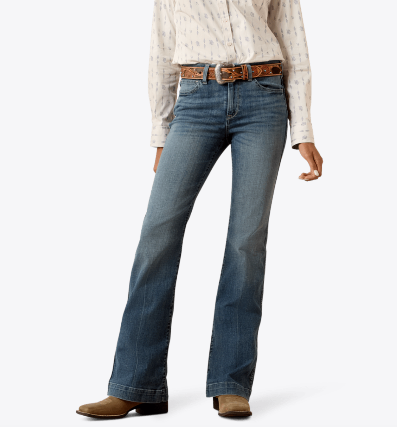 Ariat Women's High Rise Vera Greyson Slim Trouser Jean 10074827