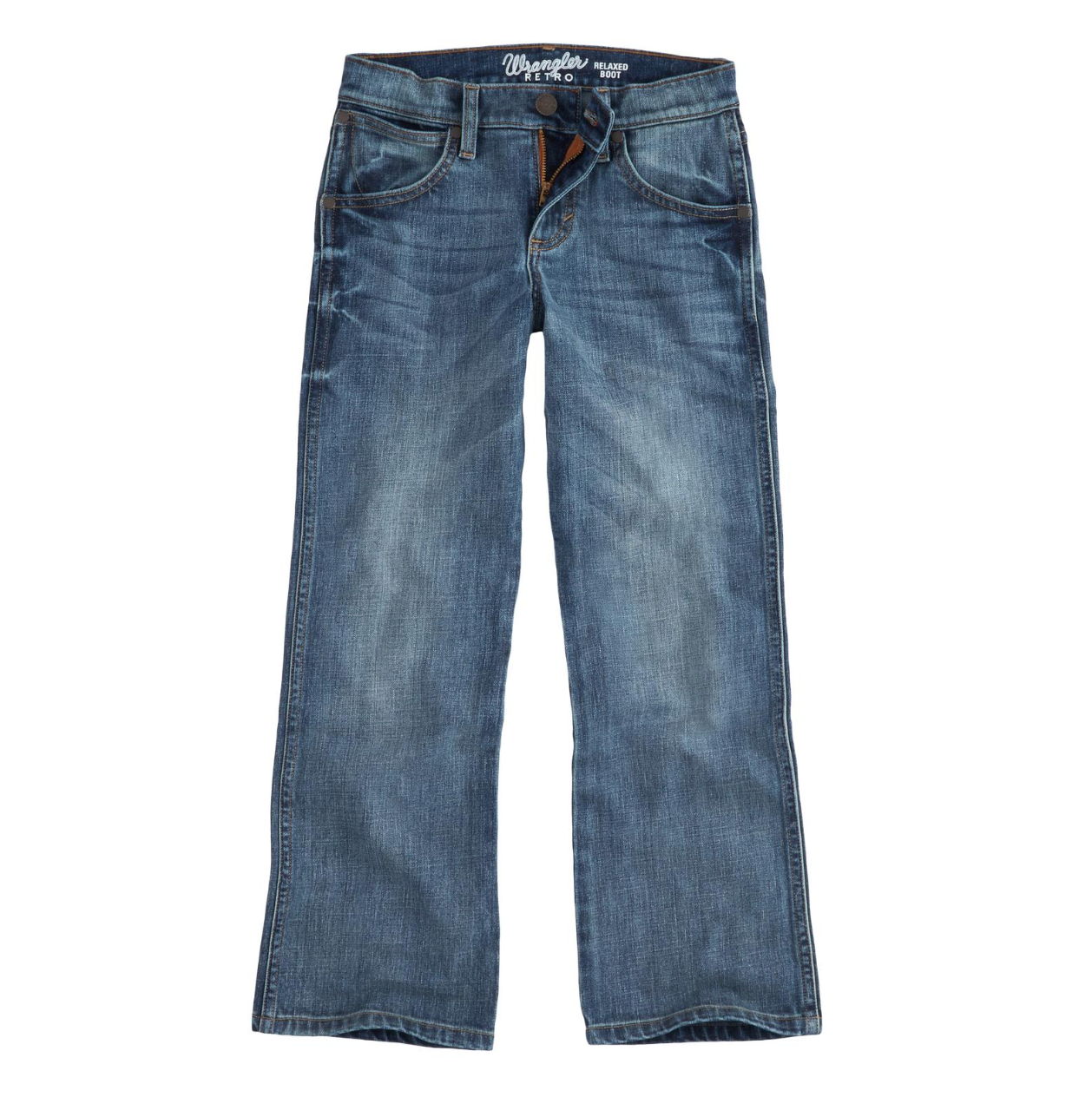 Wrangler Boy's Relaxed Fit Bootcut Jean BRT20GL