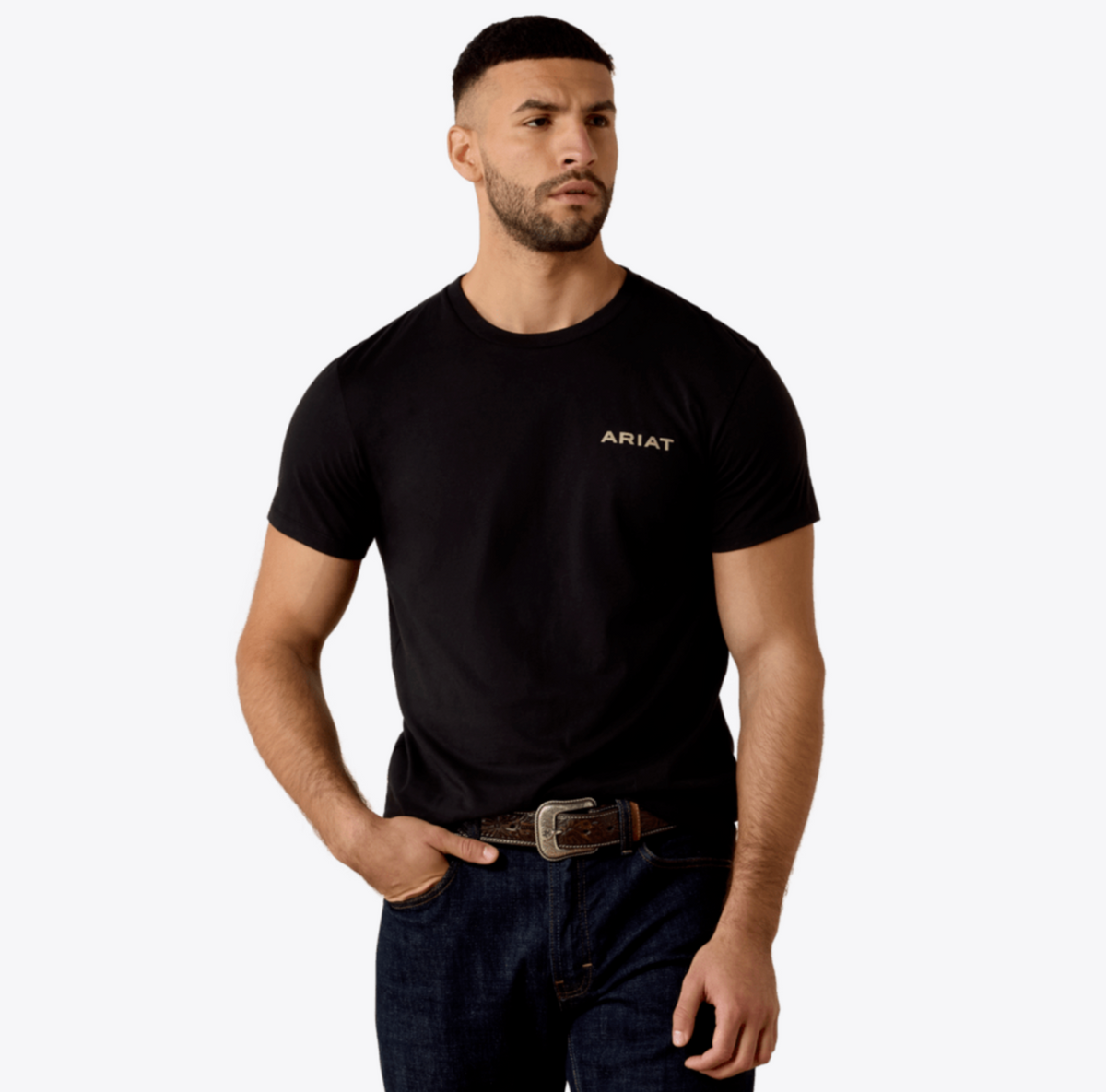 Ariat Men's Black Cojiba Serape Graphic Tee 10080685
