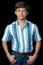 Ferrell Kid's Harrison Striped Short Sleeve Shirt KPS3026038