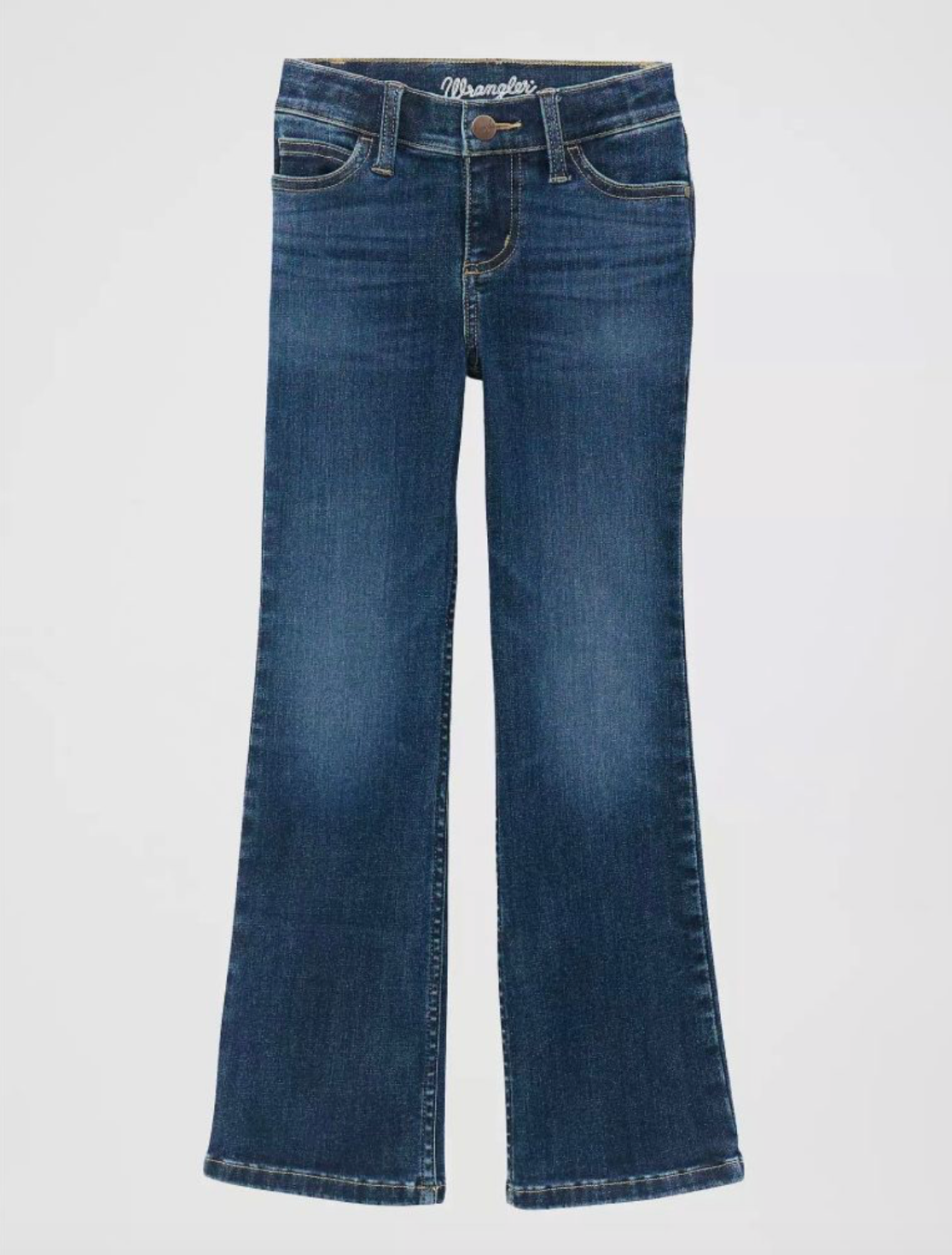 Wrangler Girl's Bespoke Dark Wash Trouser Jeans 2382725