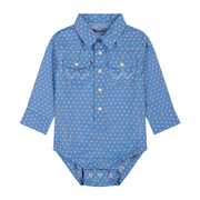 Wrangler Baby Boy's Blue Western Bodysuit 2381490