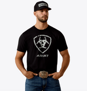 Ariat Men's Black Barn Shield Graphic Tee 10061461