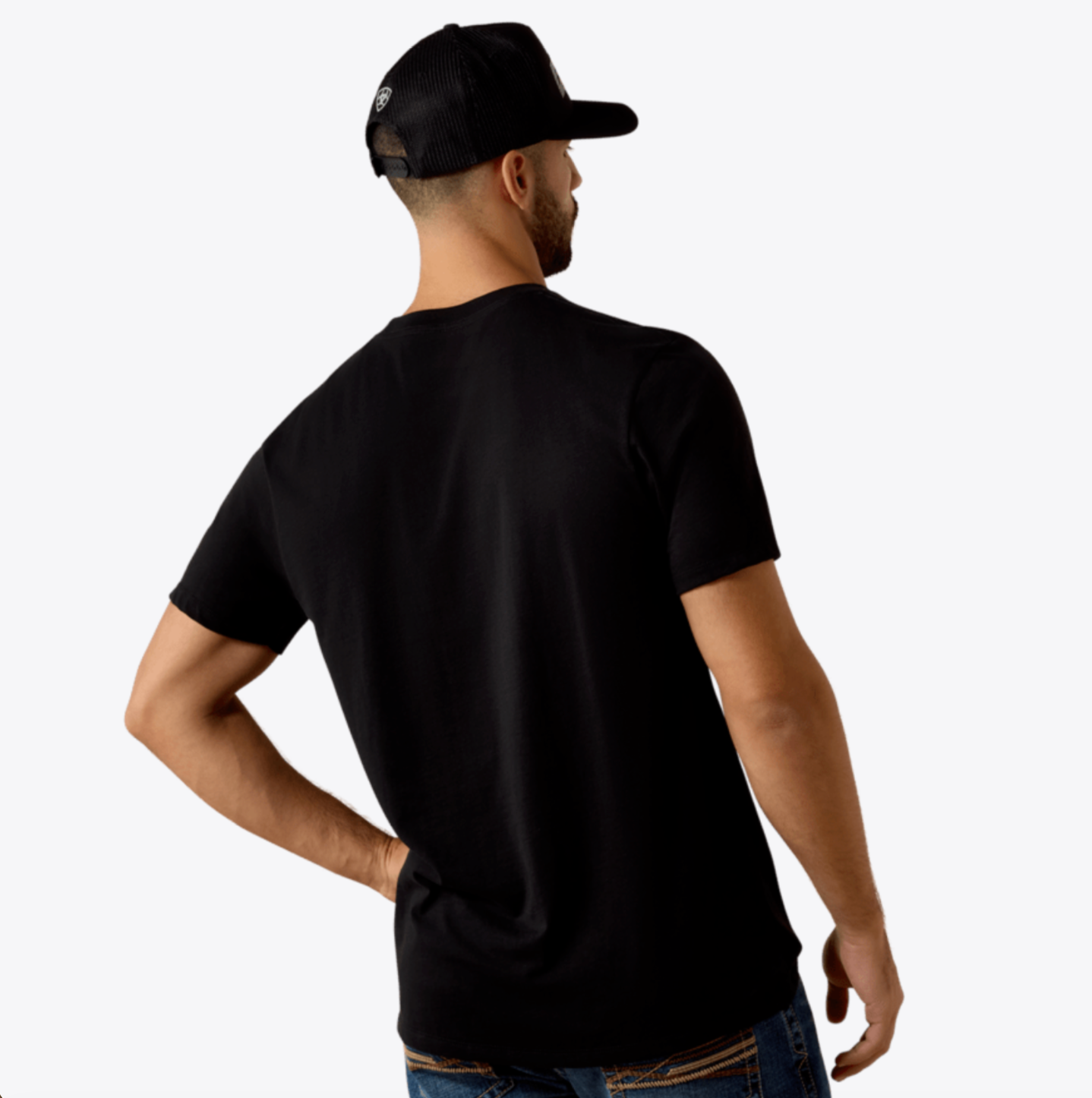 Ariat Men's Black Barn Shield Graphic Tee 10061461