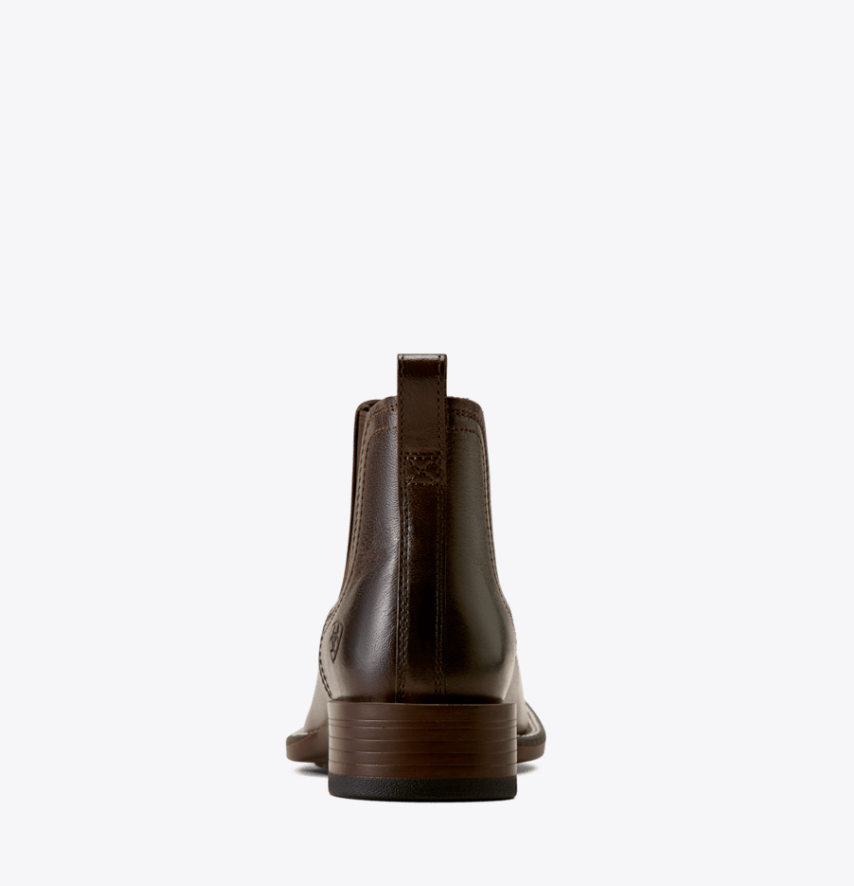 Ariat men's Chocolate Booker Chelsea Boot 10080415