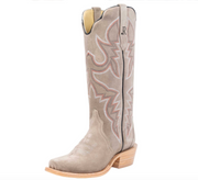 R Watson Women's Charcoal Roughout Western Boot RWL8429