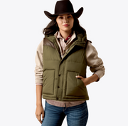 Ariat Women's Green Frontier Puffer Vest 10079321
