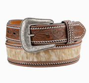 Nocona Men's Embroidered Edge Brown Belt N210011302