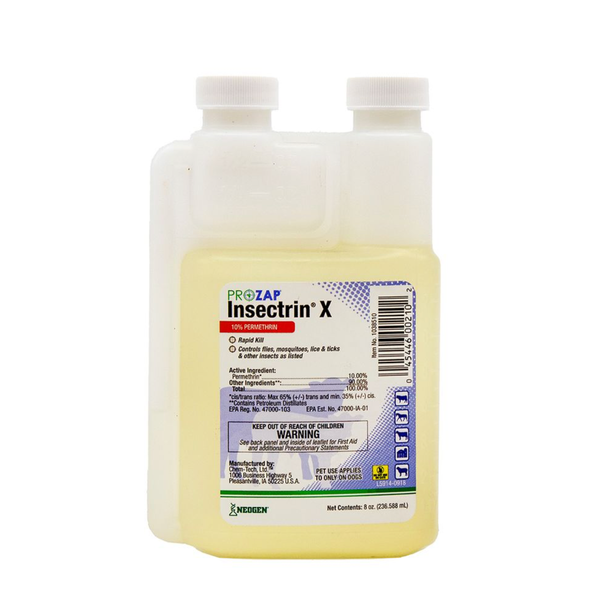 Prozap Insectrin X Concentrate 8oz 11656-1