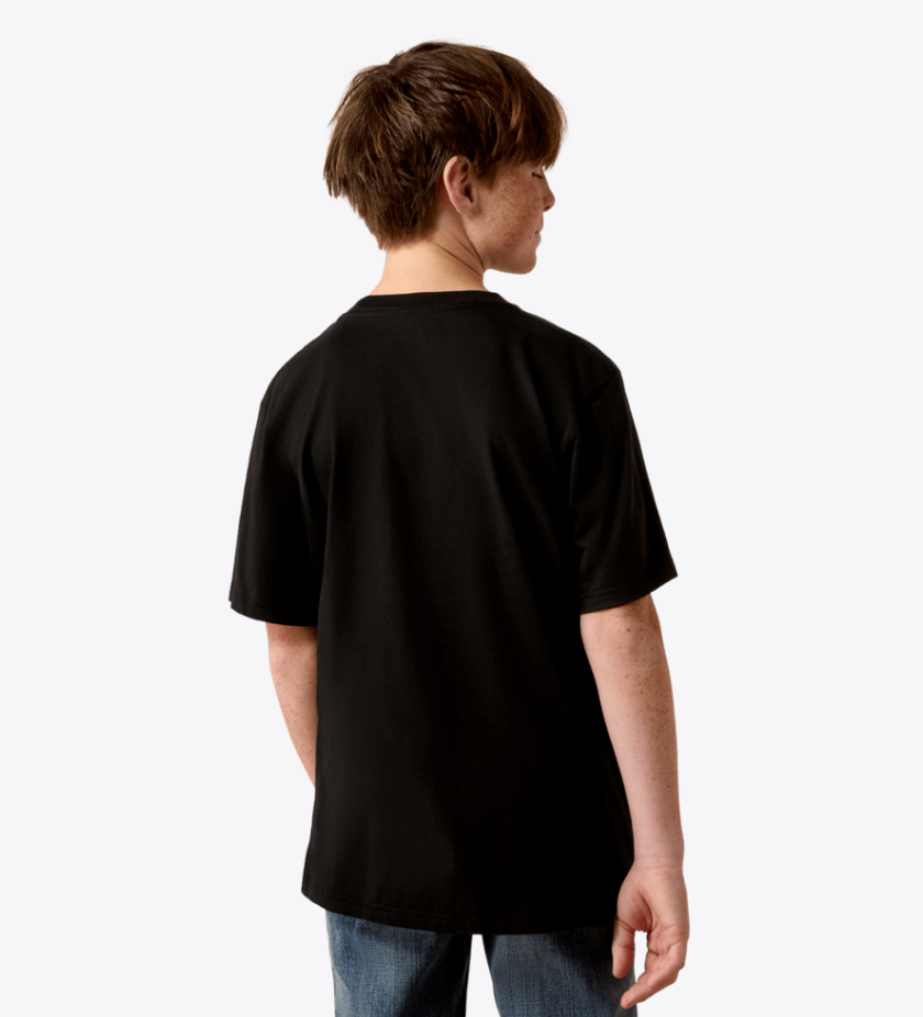 Ariat Boy's Black Cojiba Serape Tee 10080683