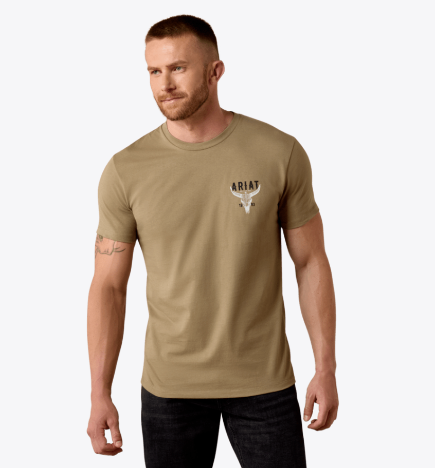 Ariat Men's Best Longhorn Graphic Tee 10080708