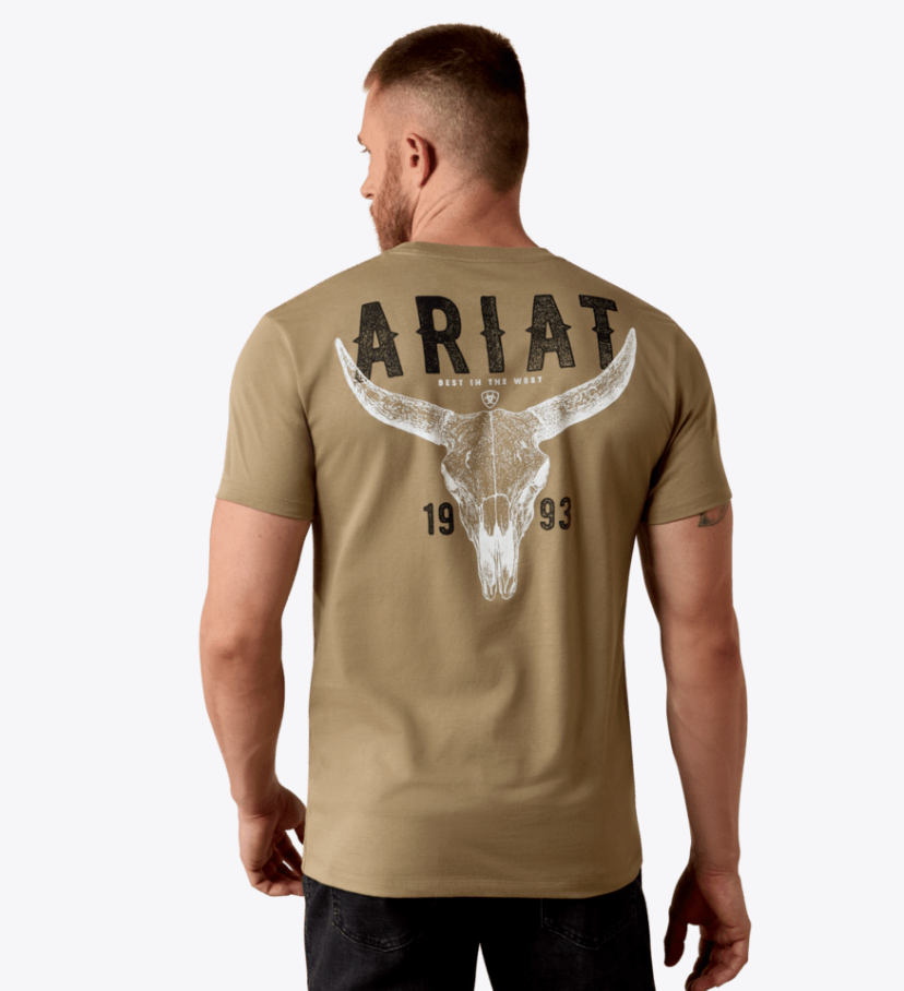 Ariat Men's Best Longhorn Graphic Tee 10080708