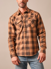 Kimes Ranch Men's Jonez Plaid Long Sleeve Snap Front Shirt