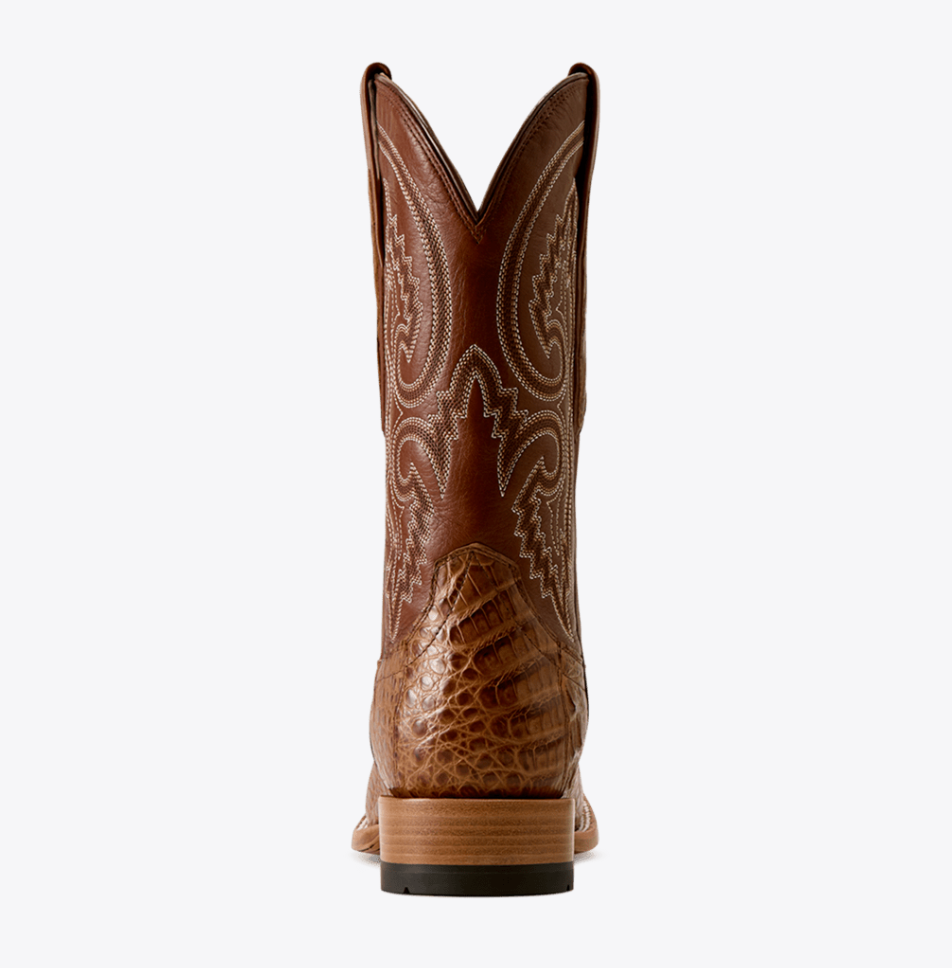 Ariat Men's Callen Pecan Caiman Belly Boot 10079928
