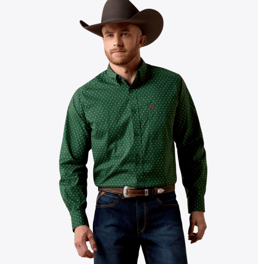 Ariat Men's Larkspur Classic Fit Button Up Shirt 10080658