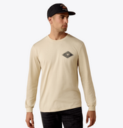Ariat Men's Natural Medallion Standard Long Sleeve Tee 10080589