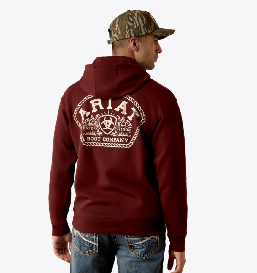 Ariat Men's Roped Out Desert Badge Hoodie 10080695