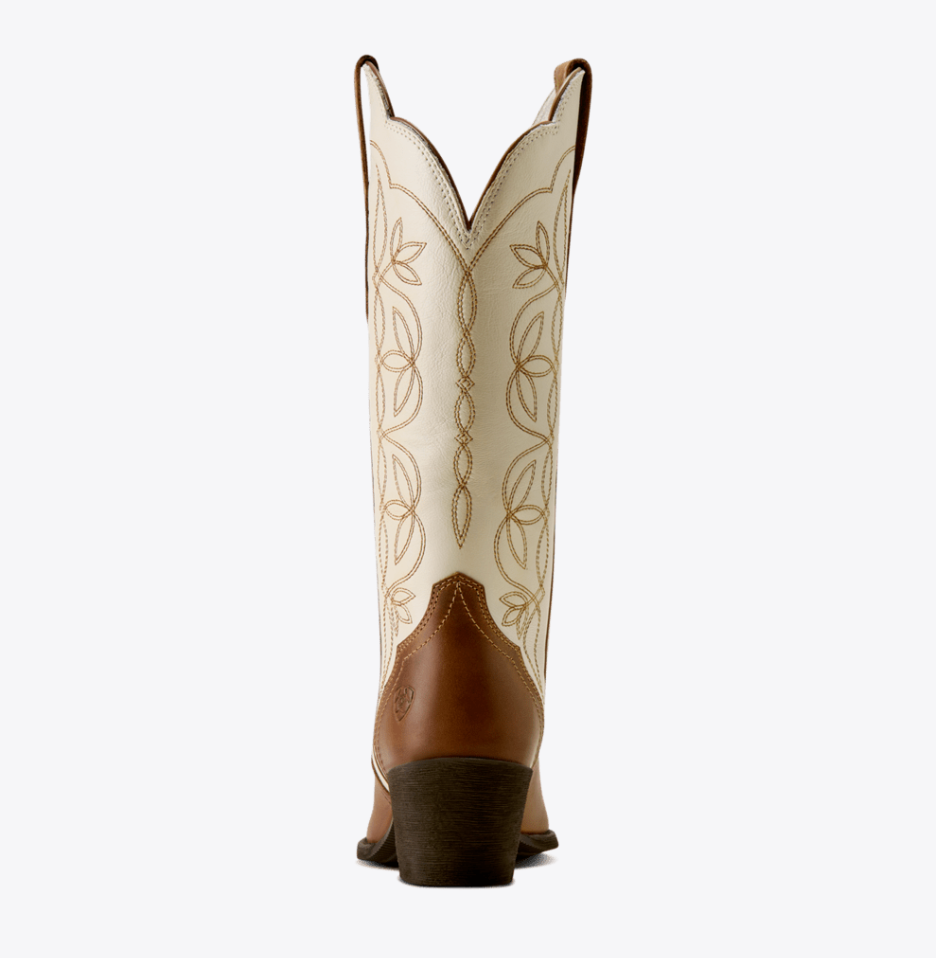 Ariat Women's Heritage Blossom Wheat Brown Boot 10080319