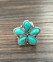 Isac Trading Western Turquoise Ring 750532