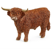 Schleich Highland Bull Farm Animal Toy 13919
