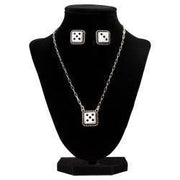 Silver Strike Dice Jewelry Set D450025862
