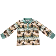 Shea Baby Boy's Sunrise Cowboy Polo POLOLS22