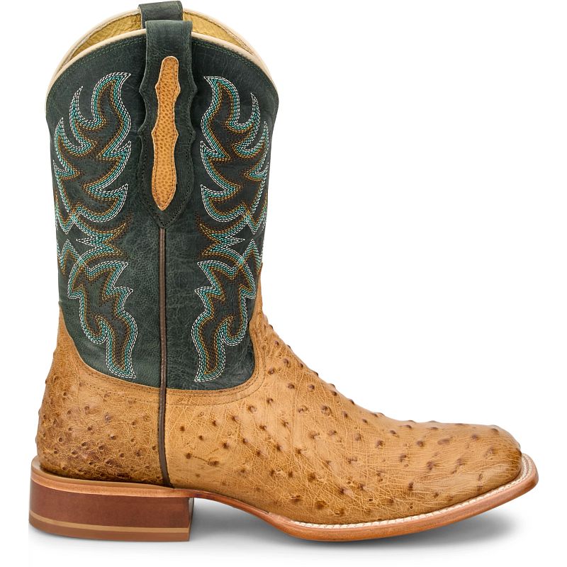 Tony Lama Men's Blaine Ostrich Western Boot RN3571
