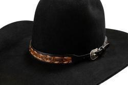 Twister Laced Edge Floral Tooling Hatband 02818107