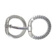 Cowboy Tack Black Rasp Eggbutt Snaffle Bit UW60200200SS518