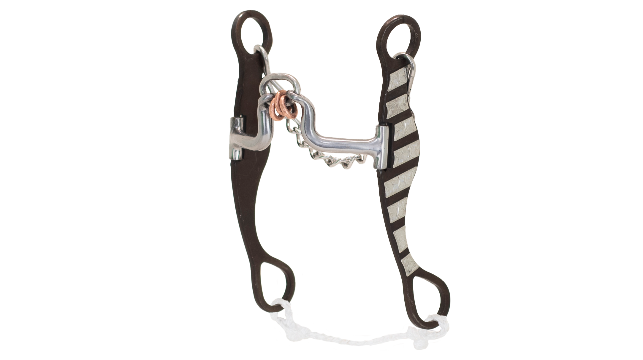 Cowboy Tack Tyler Magnus Fanny Cheek Ported Bit UW611T1500AN512