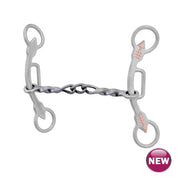 Cowboy Tack Emilie Veillette Marley Twist & Chain Combo Gag Bit UW613E04SSBR518