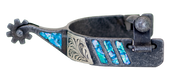 Cowboy Tack Turquoise Large Cup Spur UW630038DGSL134