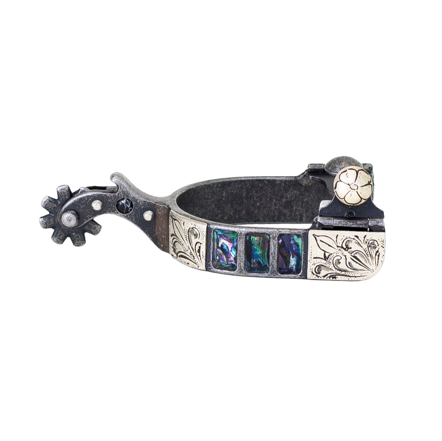 Cowboy Tack Black Pearl Spur uw630040dgsl112