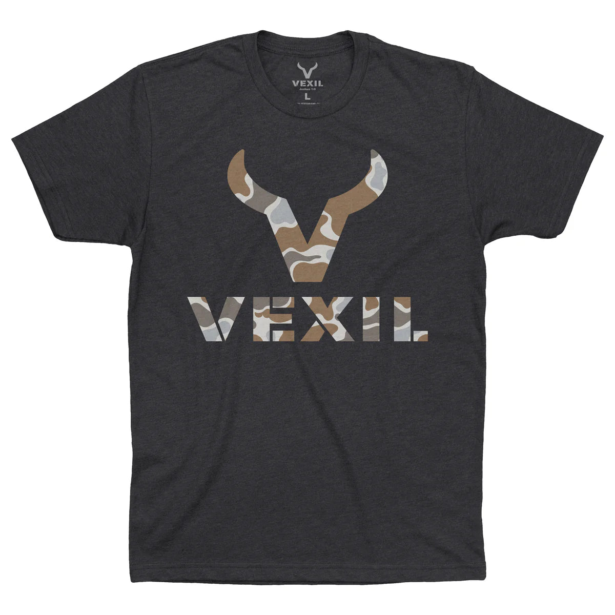 Vexil Men's Light Retro Camo Logo Tee