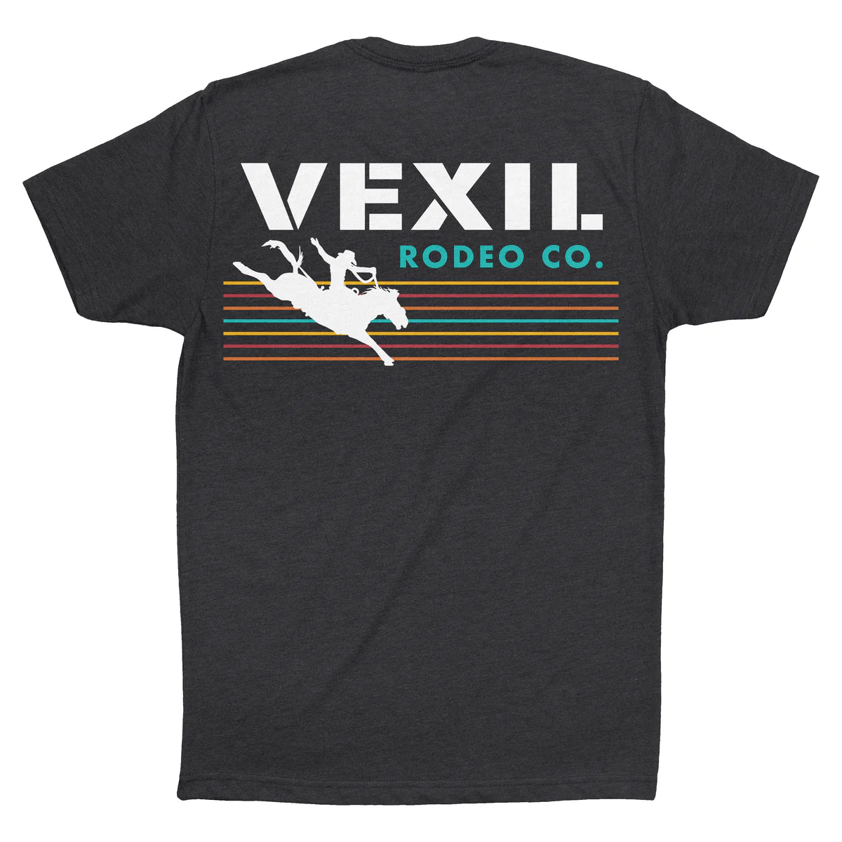 Vexil Men's Rodeo Co. Charcoal Tee