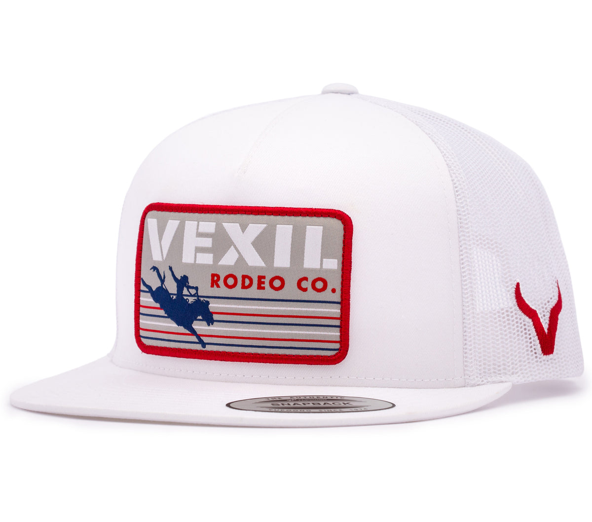 Vexil Rodeo Co White Cap HT-226-001-N