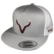 Vexil Grey and Maroon Icon Cap HT-219-003-N