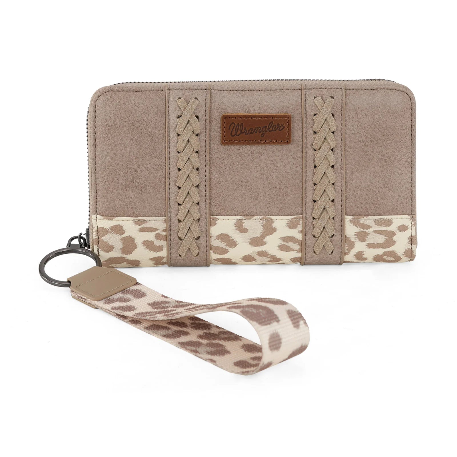 Wrangler Leopard Print Wallet WG102-W006TAN