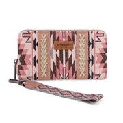 Wrangler Dark Pink Southwestern Wallet WG2213-W006