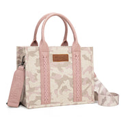 Wrangler Pink Camo Print Crossbody WG286-8120SPK