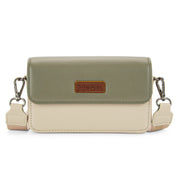 Wrangler Dual Tone Beige Small Crossbody Wallet WG329-206