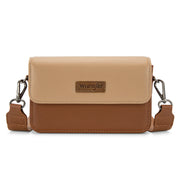 Wrangler Dual Tone Brown Small Crossbody Wallet WG329-206BR