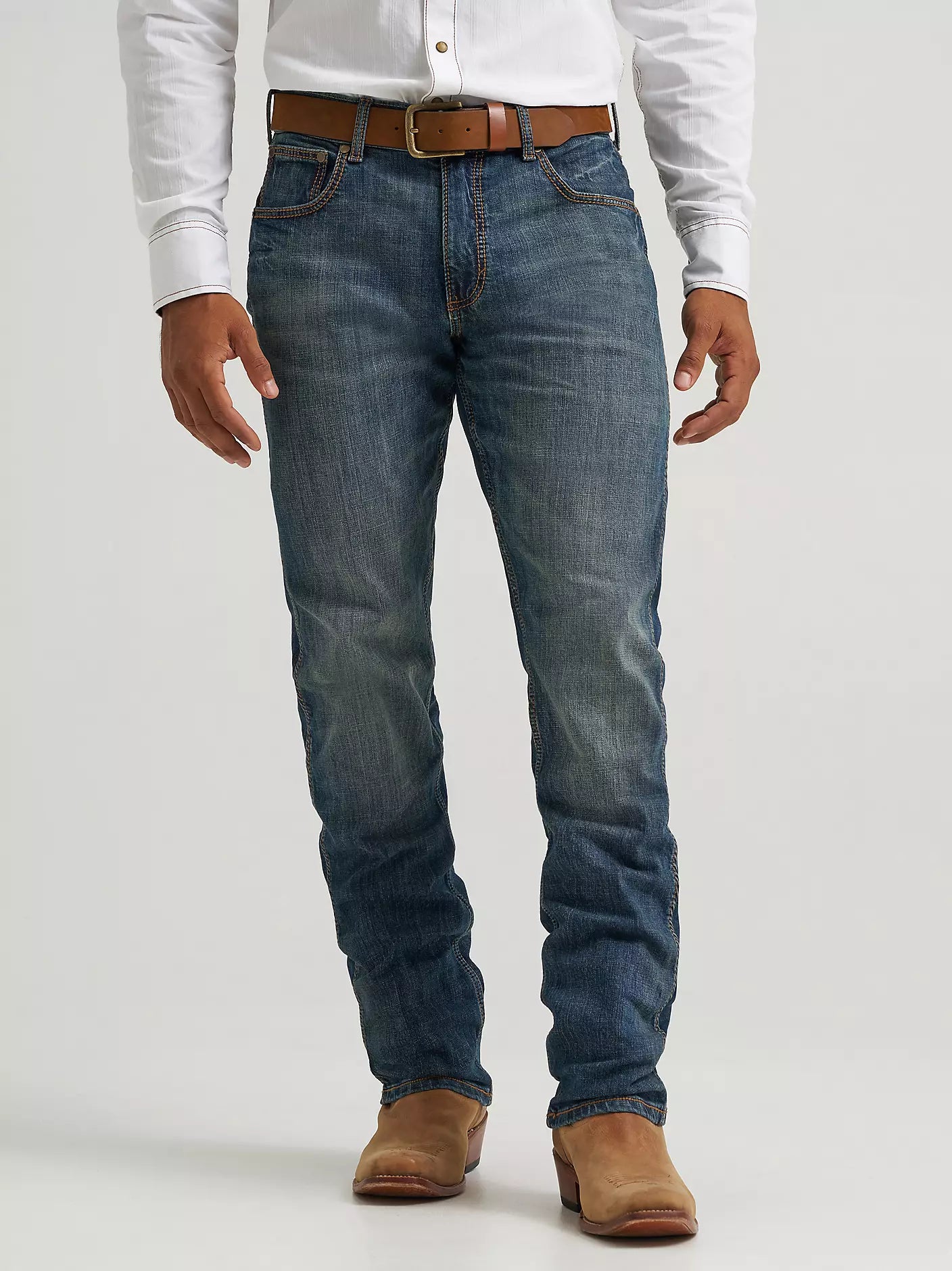 Wrangler Men's Retro Slim Straight Leg Bozeman Jeans WLT88BZ