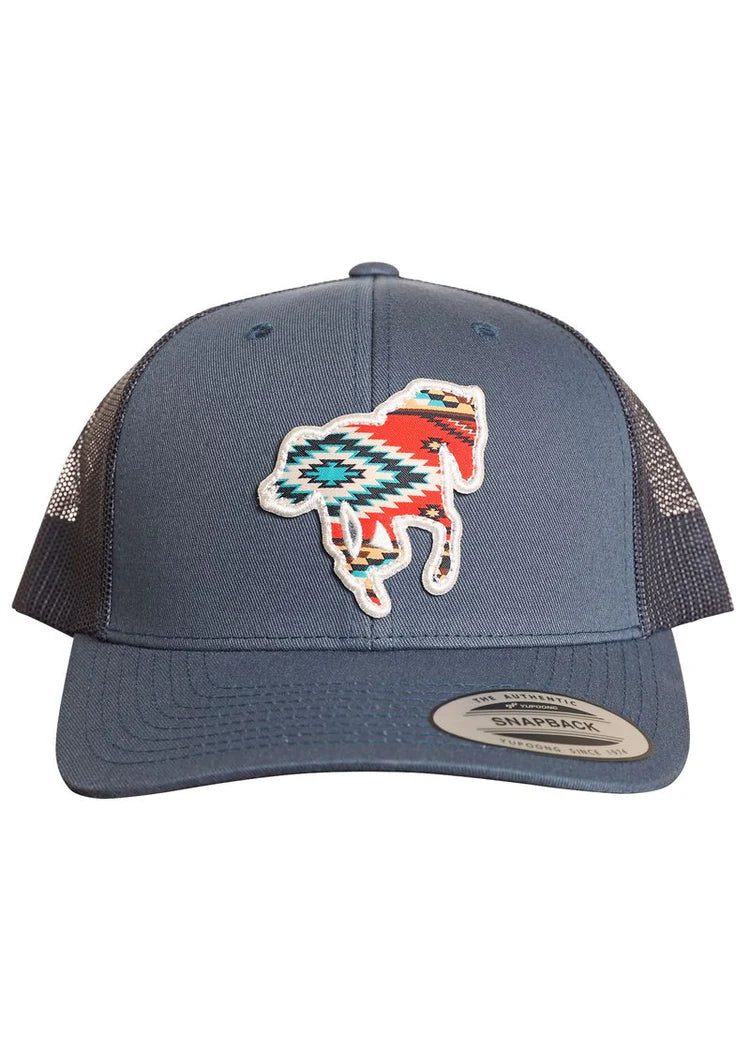 Rock & Roll Cowboy Aztec Horse Cap BU40X05077