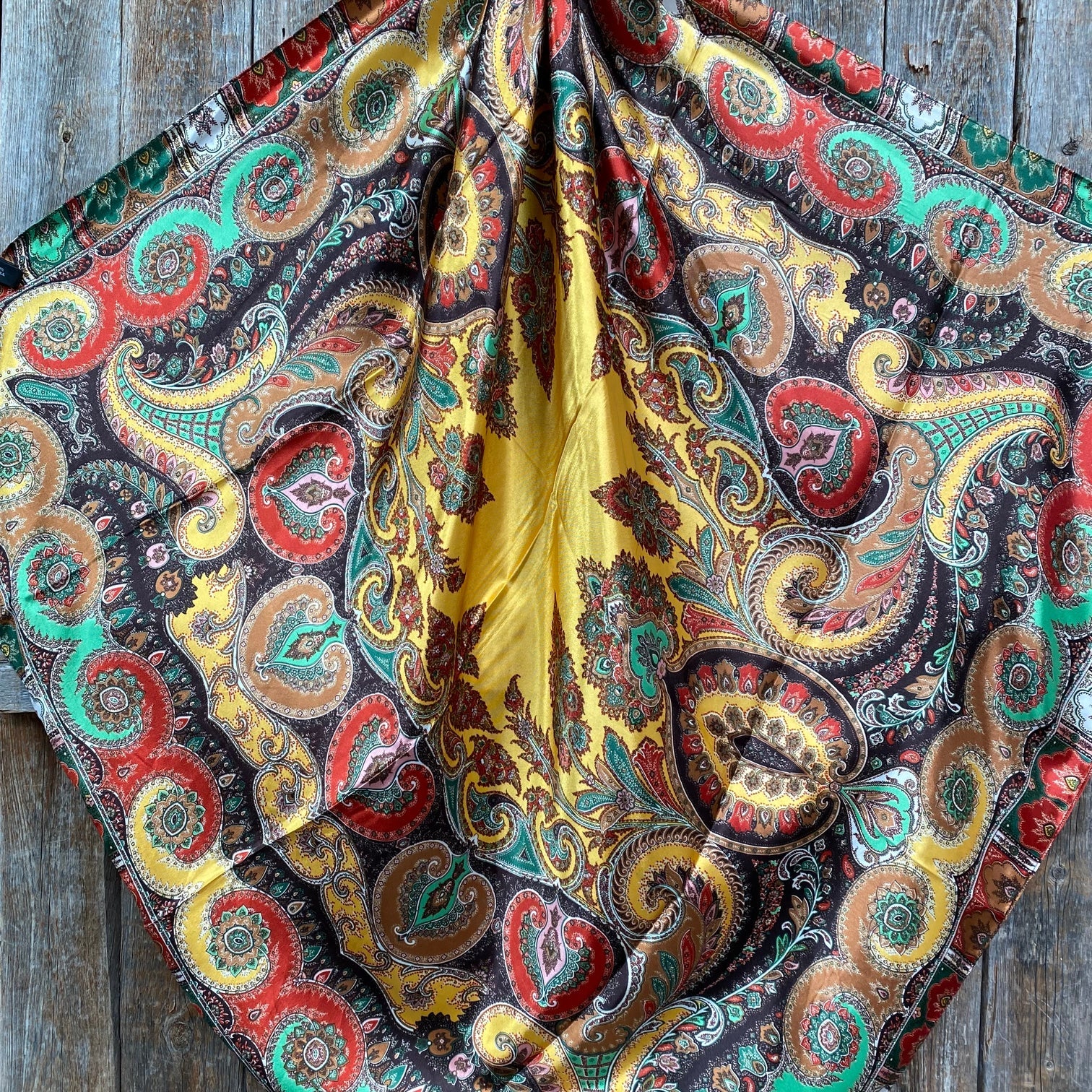 Rodeo Drive Multi Colored Paisley Wild Rag WR908