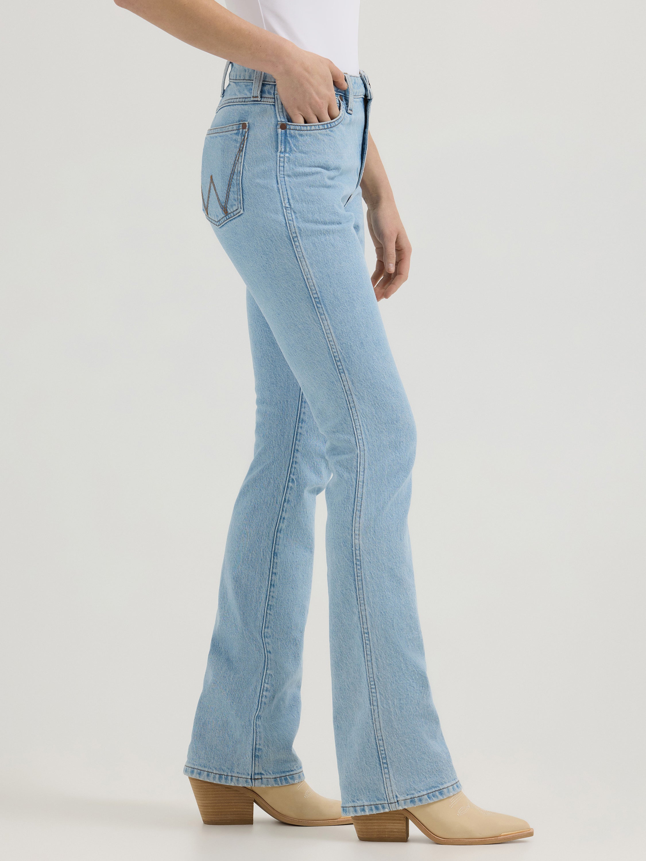 Wrangler Women's Retro Bailey High Rise Bootcut Jean
